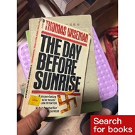 English books The Day Before Sunrise》‌ Second-hand