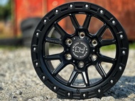New 4x4 OFFROAD Car Sport Rim 16x8.5J 6x139.7 ET0 MATT BLACK - READY STOCK Suitable for FORDRANGER H