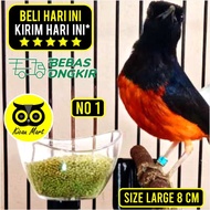 Cepuk wadah tempat pakan burung cepuk perahu no 1 sempati anti tumpah