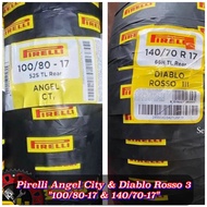Pirelli (100/80-17 & 140/70-17) Angel City & Diablo Rosso 3