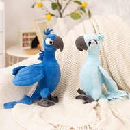 Rio Macaw Doll Blue Parrot Doll Plush Toy Couple 21cs