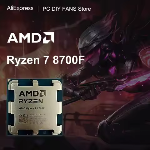 New AMD Ryzen 7 8700F 8-Core 16-Thread 5.0GHz R7 8700F 4NM DDR5 Socket AM5 TDP 65 CPU 100-000001590 