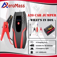 AEROMASS Car Jumper Starter Powerbank Jumper Kereta Car Jumper Power Bank