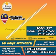 KD-55X7000E / KD55X8000E SONY 55" LED TV BACKLIGHT(LAMPU TV) SONY 55 INCH LED TV BACKLIGHT KD-55X700