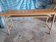 【尚典中古家具】木紋5呎折疊工作桌 中古.二手.工作桌.辦公桌.木桌.桌子.辦公家具