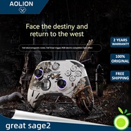 AOLION great sage2 Black Myth Wukong limited three mode game controller, dual hall, RGB, macro progr