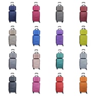 Wave travel luggage abs suitcase 20inch cabin size ready stock beg bagasi