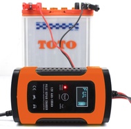 Máy sạc bình ắc quy 12V 5A 4AH-100AH CHÍNH HÃNG FOXSUR có chức năng khử sunfat phục hồi ắc quy