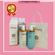 Bộ Dầu Gội Xả Biotin Collagen Voudioty Keratin x9 Phục Hồi Tóc Hư Tổn Chính hãng