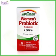 Jamieson - 純天然益生菌 女士配方 45 膠囊 [平行進口] 此日期前最佳:2026年10月31日