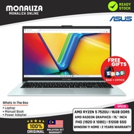 Asus Vivobook GO 15 Laptop (E1504F-ABQ470WMS/ABQ471WMS) AMD RYZEN 5 7520U AMD RADEON GRAPHICS