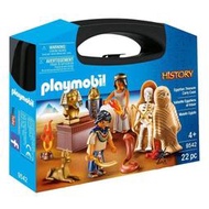 [4Fun] 全新 現貨 摩比 Playmobil 9542 埃及 寶藏 收納 提盒 木乃伊 卡諾比克罐 古文明 祭司