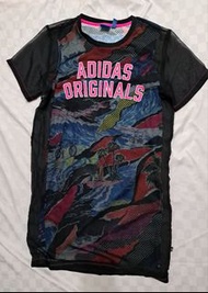 Adidas薄紗 洋裝 色彩