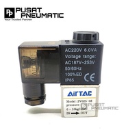 Solenoid Valve 2V 025-08 1/4" Ac220V/Dc24V Airtac
