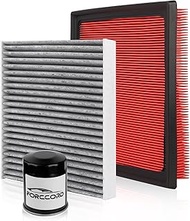 Cabin Air Filter & Engine Air Filter & Oil Filter 19-26 Subaru Ascent 2.4L/18-22 Subaru Crosstrek 2.