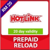 [RM 20]Hotlink Maxis Prepaid Topup Reload (not share a topup)