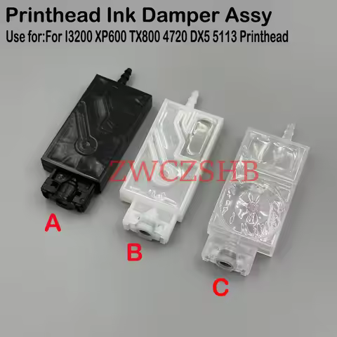 10PCS Solvent UV Printer Ink Damper Dumper for Epson I3200 XP600 TX800 4720 DX5 5113 Printhead Mimak