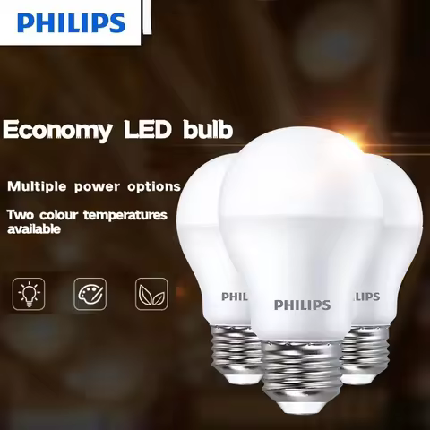 Philips Economy Led Light Bulb E27 Screw 9W 11W 13W 15W Energy Saving Light Bulb Spiral Household Su