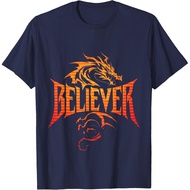 Vintage Dragon Believer - Imagine This For Dragon Fans T-Shirt