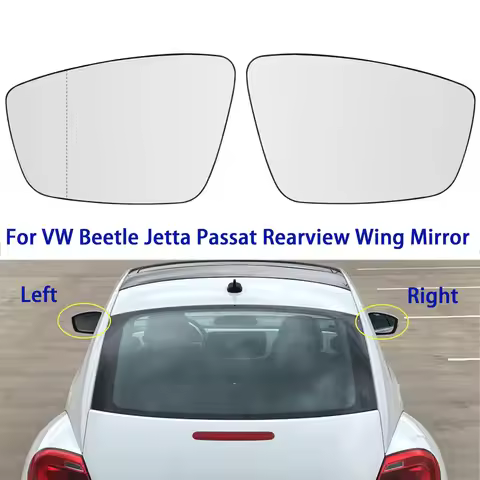 For VW Passat Jetta Beetle 2011-2019 Door Side Mirror Left Right Rearview Glass Wing Lens US Model 5