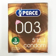 Peace 003 5in1 Condom (3pieces)