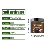 Limited time discounts Soil Activated Treasure Organic Potting Soil Fully Loaded With Nutrients Indoor Outdoor Soil For Gardens &amp; Plant 100G/200G