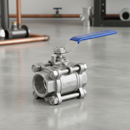 304 SS 3 Way Ball Valve 1/2 3/4 Inch Internal Thread Water Pipe Weld Valve Switch DN20 25 32 65 80
