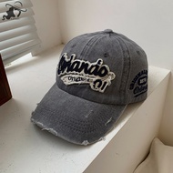 Mũ Lưỡi Trai Y2K Jean Wash ORLANDO Chất Vải Jean Form Mềm Nhiều Màu Hot Có Khóa Điều Chỉnh Olivia ML