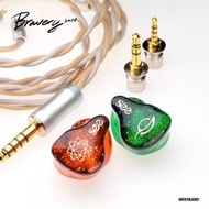【微音耳機】See Audio 2024新版 BRAVERY RB 紅綠配色版本、勇氣 4動鐵、內付超大鍵盤鼠墊、立牌