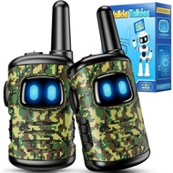 Toys for 3-8 Year Old Boys: comedyfun Mini Robots Walkies Talkies 2 Pack Christmas Birthday Gifts fo