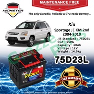 Münster Robust MF CMF 75D23 | 75D23L (60AH) Car Battery Bateri Kereta for Kia Sportage JE KM 2nd 200
