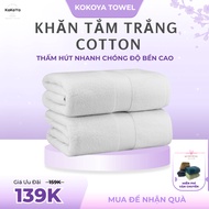 Kokoya Towel Hotel Bath Towel 70x140cm 400g With Thick, Absorbent Cotton Thread