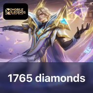 MLBB 1500 basic diamonds plus 265 extra