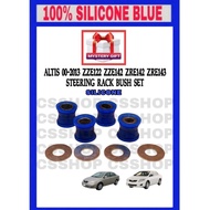 CS TOYOTA ALTIS (00-2013) ZZE122 ZZE142 ZRE142/143 STEERING RACK BUSH SET SILICONE