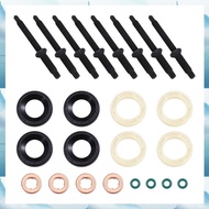 [G V W E] Car  Injector Screw Set Includes Gasket Part Numbers 198283 3M5Q9D927BA 1233685 for   Vehi