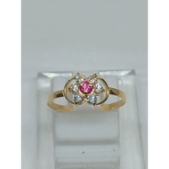 Ladyday Ring 1/2 gram Light Gold