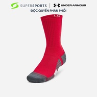 Vớ Thể Thao Under Armour Team Crew - Đỏ - 1386251-600