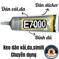 Zhanlida Transparent Decorative Multi-Purpose Glue E7000 for Fabric, Leather, Simili, Stone, Jewelry