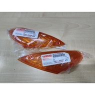 Signal Lens DEPAN SET (LH/RH)(ORANGE) Nouvo FIRST MODEL NOS original (5LW-H3312-0E/5LW-H3322-0E)