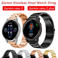 Stainless steel Strap for Garmin Venu 2 plus Smartwatch Stainless steel Strap For Garmin venu 2 Metal strap