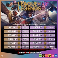 [AUTO DELIVERY]LOL Topup Murah Instant Auto RP Instant , Kasi ID sahaja V1