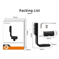 ขายึด L-Type พร้อมอะแดปเตอร์แบบ Magnetic Quick Release แบบพับได้สำหรับ Insta360 X5/X4 - การถ่ายภาพแน