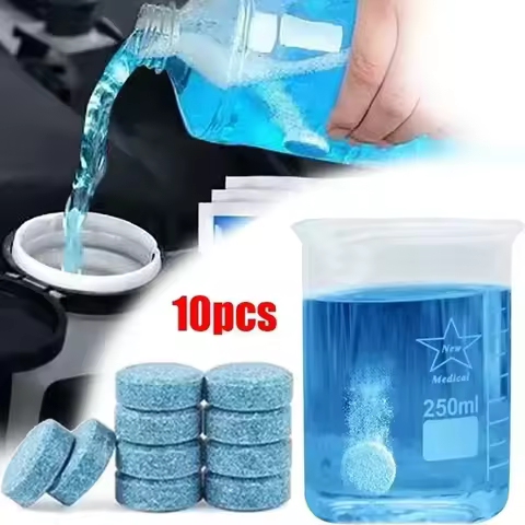 Glass Water Effervescent Film Wiper Solid Concentrate Four Seasons Universal Strong Anti-freeze Wipe