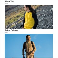 🐧山と道 yamatomichi Alpha Vest Unisex, Active Pullover Unisex (男女合用)✈️日本代購/代拍🐧龍店
