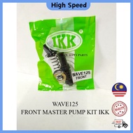 HONDA WAVE125 FRONT MASTER PUMP KIT MASTER REPAIR KIT DEPAN DISC PUMP KIT DEPAN BREK BRAKE PUMP KIT 1SET 100% BRAND IKK