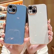 Case Iphone i6plus i7plus i8plus i11 i11pro max i12 i12max i13 i13pro i14 i14pro Color Gold Edge Cam