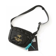 ARC'TERYX x BEAMS 始祖鳥 運動休閒刺繡Logo 腰包/斜挎/單肩包