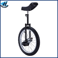 Bucwxa Unicycle with Steel Rim High Strength Unicycle Adjustable Height Unicycle for Adults Perfect