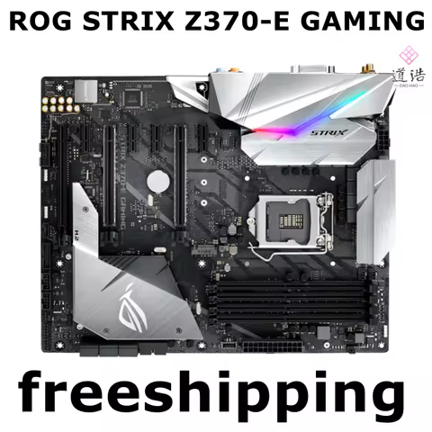 For ROG STRIX Z370-E GAMING Motherboard 64GB LGA 1151 DDR4 ATX Z370 Mainboard 100% Tested Fully Work