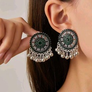 [AN26] Indian Kebaya Wedding Bridal Earrings Indian Earrings